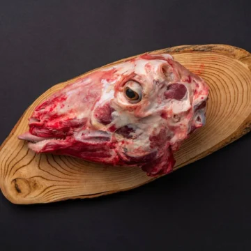 Tête de veau (اللحم الراس)